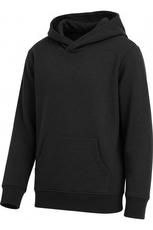 MERINNOVATION Kids Merino Wool Cotton Hoodie Black