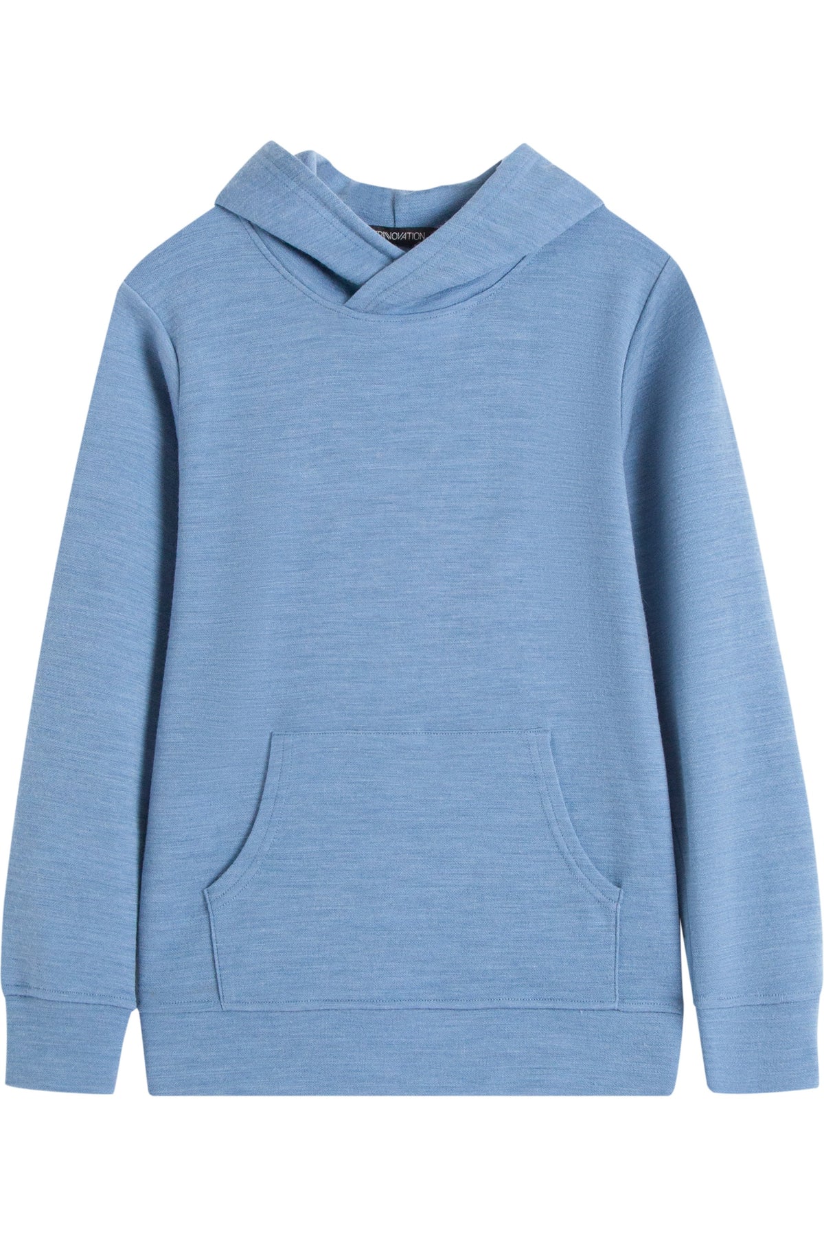 Old Collection MERINNOVATION Kids Merino Wool Cotton Hoodie Coronet Blue