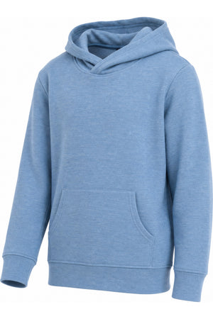 MERINNOVATION Kids Merino Wool Cotton Hoodie Coronet Blue