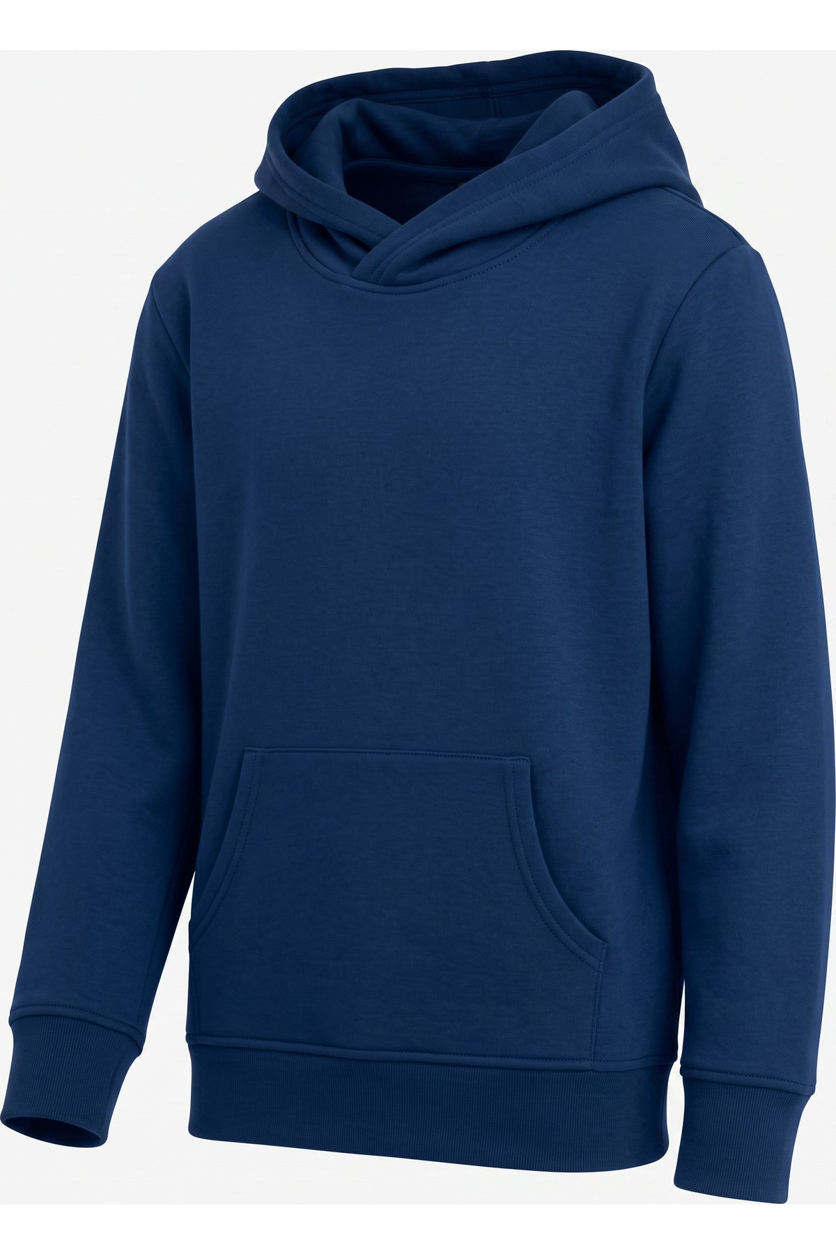 MERINNOVATION Kids Merino Wool Cotton Hoodie Navy