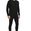 MERINNOVATION Men's Merino Wool Base Layer Set 165 Black